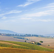Tuscany countryside by montepulciano