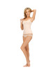 beautiful woman in cotton undrewear