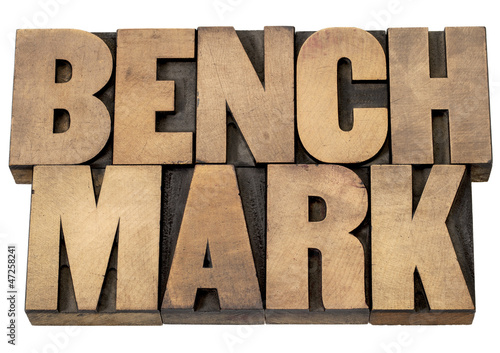 Photo: benchmark word benchmark word