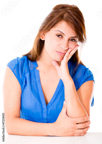 Photo: Bored woman Bored woman