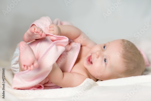 Photo: Portrait of a baby Portrait of a baby