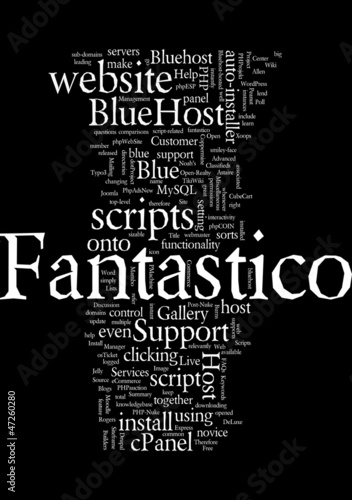 Vector: BlueHost and Fantastico BlueHost and Fantastico