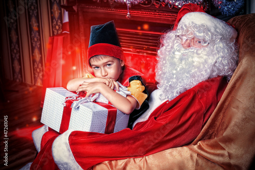 Photo: elf santa elf santa