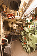 German world war 2 submarine type VIIC/41 - diesel engine compar