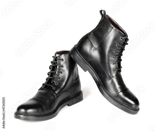 Photo: Black man shoes. Black man shoes.