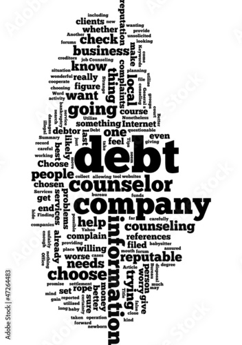 Vector: Tips On Finding Reputable Debt Counseling Services Tips On Finding Reputable Debt Counseling Services