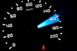 warning speed meter