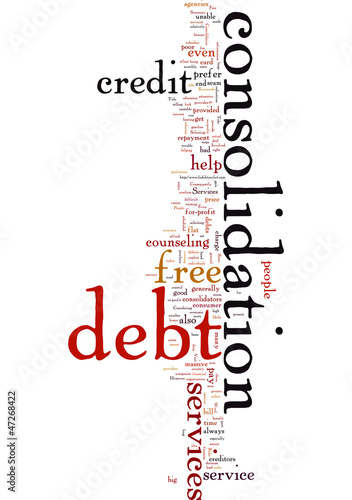 Vector: Free Debt Consolidation Services - Are There Any Risks Involved Free Debt Consolidation Services - Are There Any Risks Involved