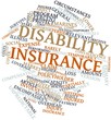 Word cloud for Disability insurance