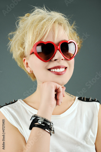 Photo: romantic punk girl romantic punk girl