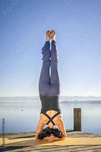 Photo: yoga woman yoga woman