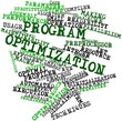Word cloud for Program optimization