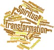 Word cloud for Spiritual transformation