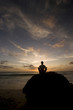 Photo: Meditation on beach Meditation on beach