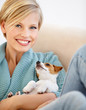A puppy is the best pet in the world