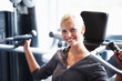 Working out keeps her happy and healthy