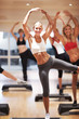 Using the step to focus on core strength