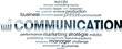 nuage de mots communication