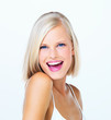 Laughing and feeling carefree