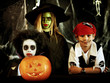 Little pirates and witches coming out to play