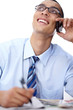 Speaking with a client