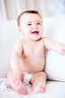 He's such a happy baby!