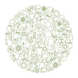 Vector: range of eco icons range of eco icons