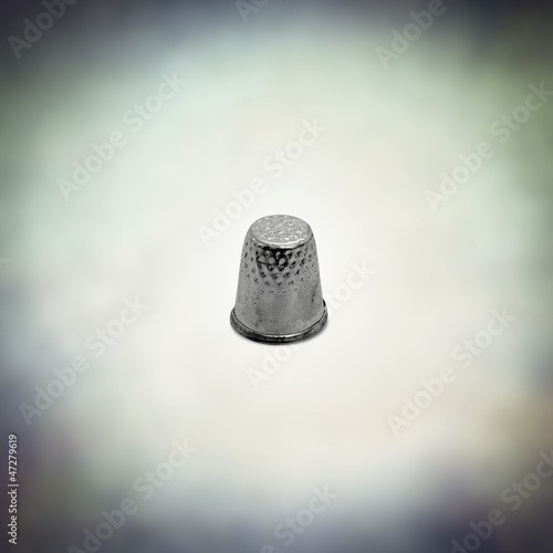 Photo: metal thimble metal thimble