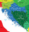 Croatia map