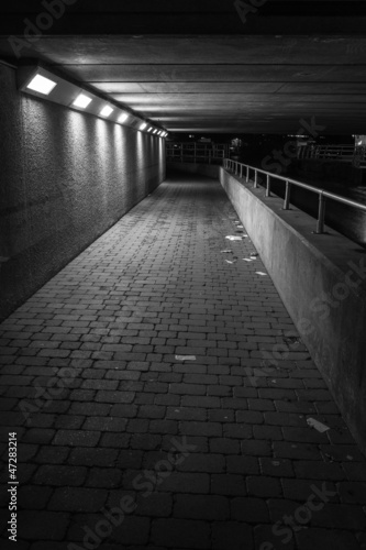 Photo: dark subway dark subway