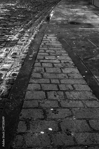 Photo: cobbled street cobbled street