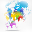 weltkarte background