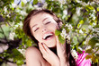 laughing woman