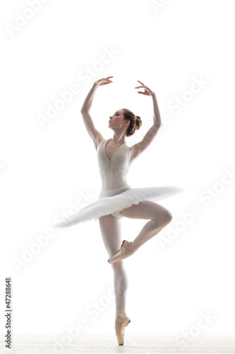 Photo: sillhouette of ballerina sillhouette of ballerina