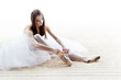 ballerina in classical tutu