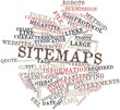 Word cloud for Sitemaps