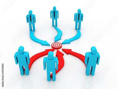 Illustration: Competition Strategy With Team Competition Strategy With Team