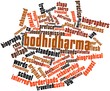 Word cloud for Bodhidharma
