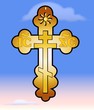 Orthodox Cross Sky