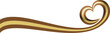 Banner love coffee and chocolate