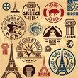 travel stamps
