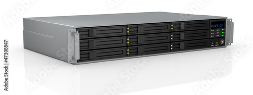 Illustration: rack server rack server