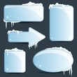 Vector: Christmas sale stickers and tags Christmas sale stickers and tags