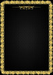 Vector: Golden frame Golden frame