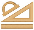 wooden ruler instruments