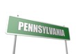 Pennsylvania sign board