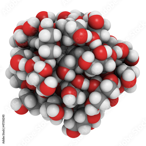 Illustration: Glycerol (glycerine) molecules, liquid sphere model. Glycerol (glycerine) molecules, liquid sphere model.