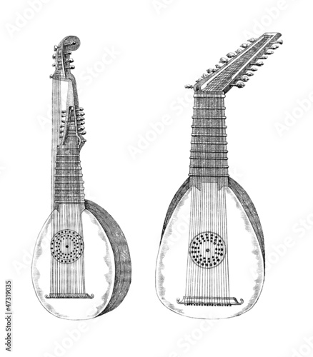 Illustration: Luth - 16th-17th century Luth - 16th-17th century
