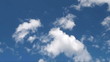 Cloudscape on blue sky time lapse