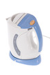 modern electric kettle isolated on white background.